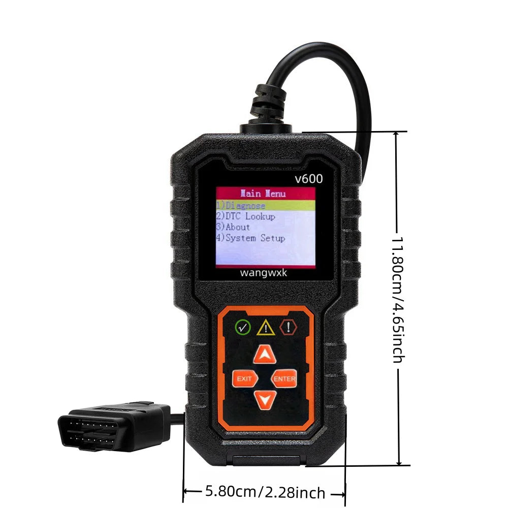 1 PC Car Fault Diagnosis Instrument Obd2 Clear Fault Codes Diagnostic