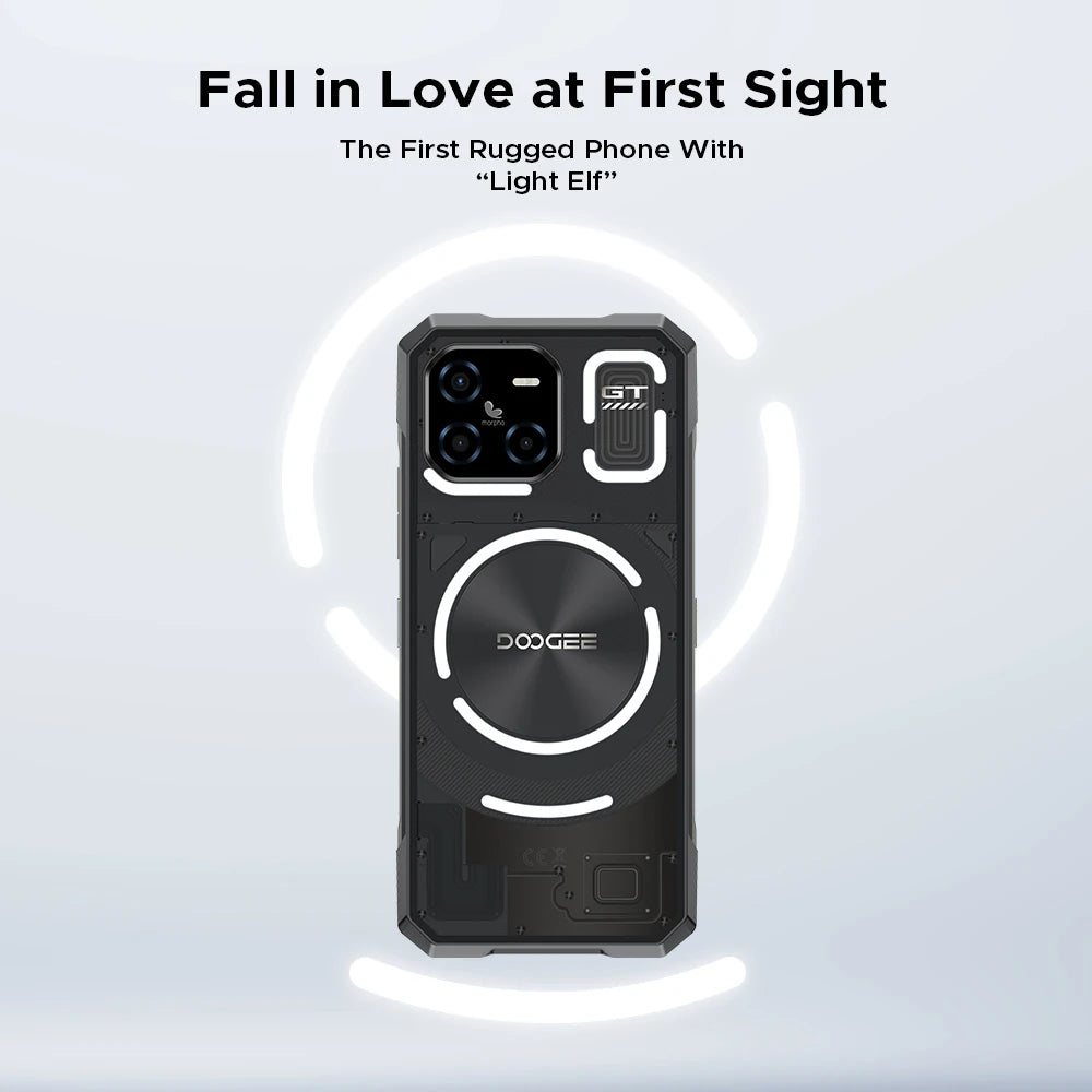 World Premiere DOOGEE Blade GT Rugged Phone 6.72'' FHD+ 120Hz LED