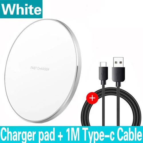 100W Fast Wireless Charger Pad for iPhone 15 14 13 12 11 Pro Max