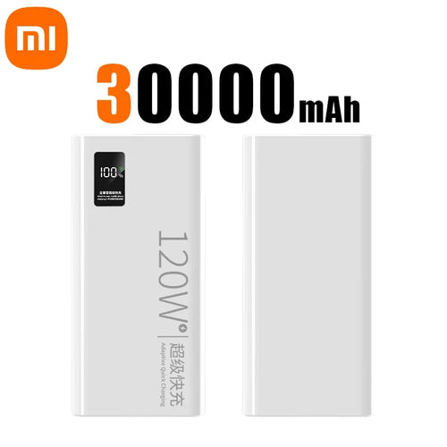 Xiaomi Hot 120W 50000mAh High Capacity Power Bank Fast Charging