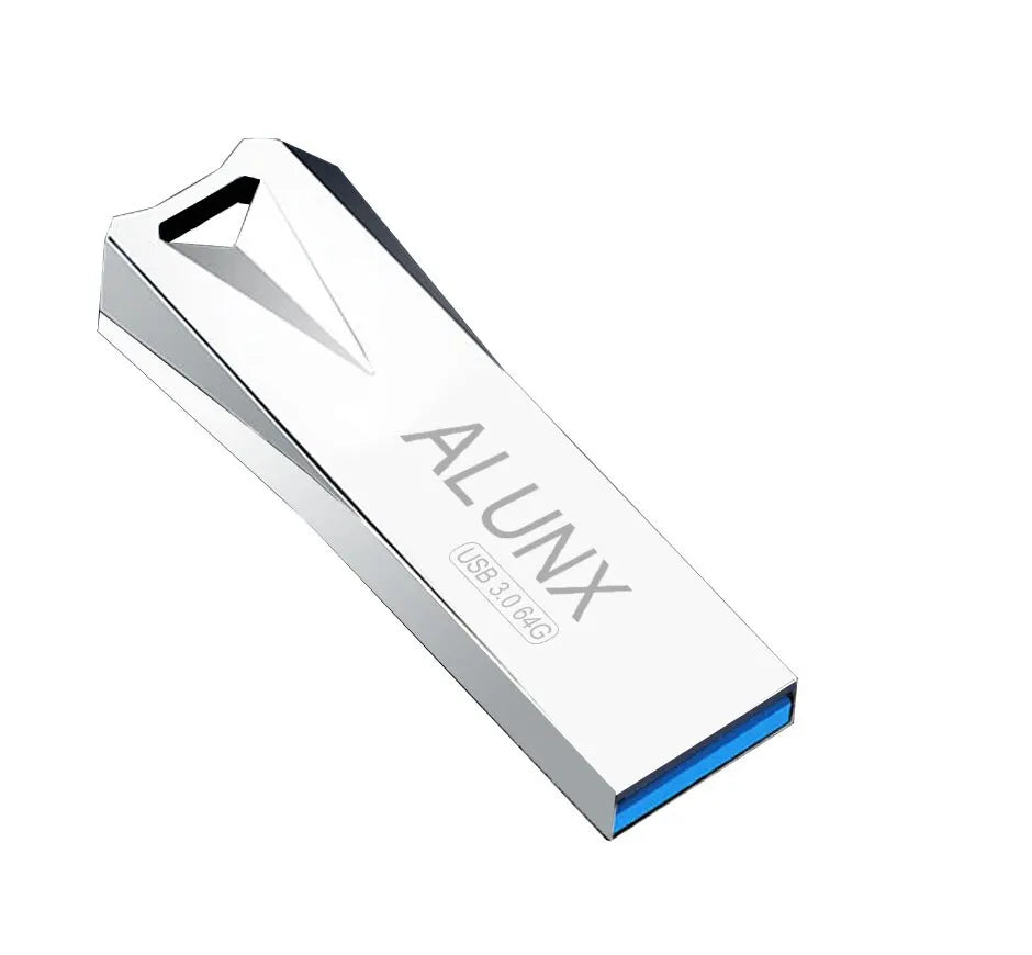 ALUNX USB 3.0 Pendrive 64Gb Memory Stick 32Gb 4Gb Metal Usb Flash