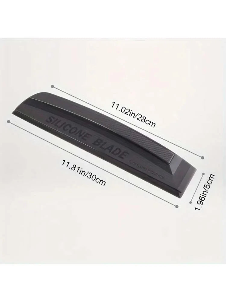 1pc Non-Scratch Wiper, Soft Silicone Handy Squeegee, Car Glass Window