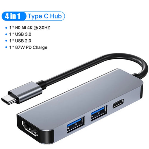 11-in-1 USB C Docking Stations USB C HUB Type C to HDMI Adapter 4K USB