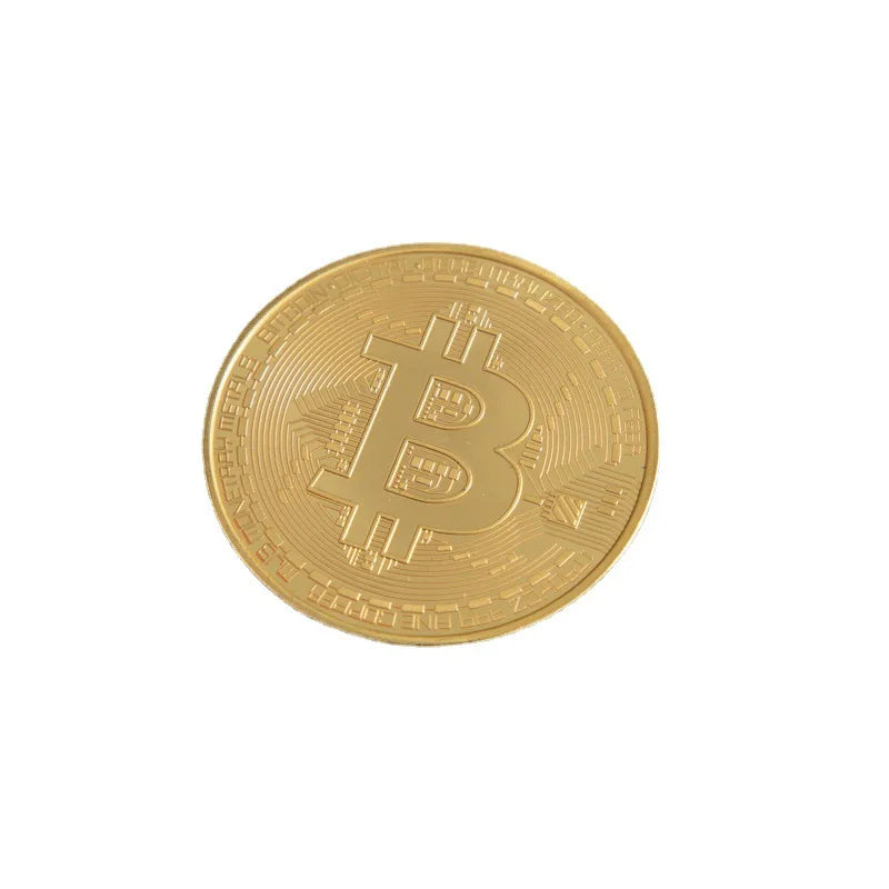 Bitcoin Coin Collectible Art Collection Gift Physical Commemorative