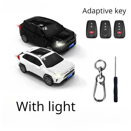 For Toyota RAV4 Key Case Car Model Case Remote Control Protective