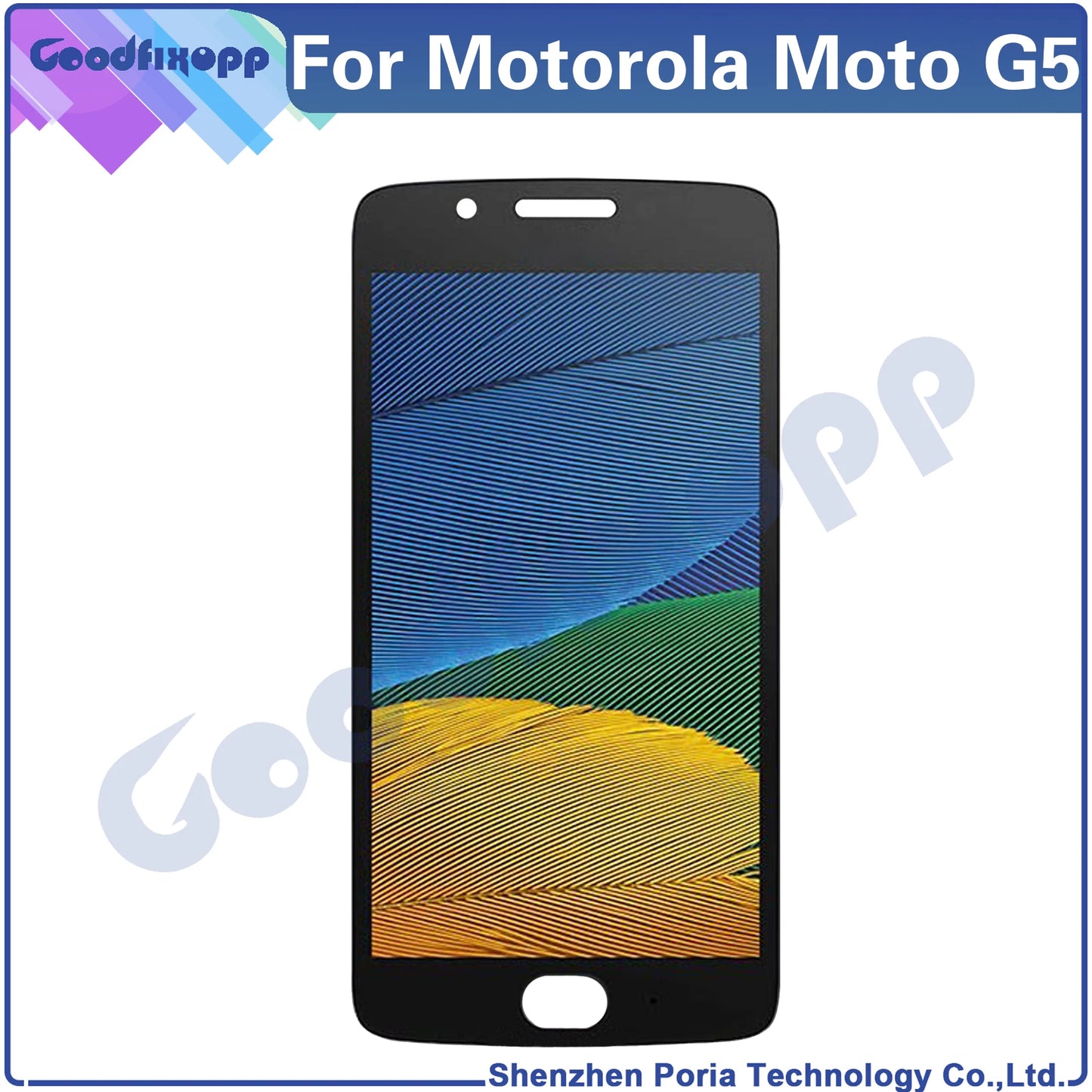 For Motorola Moto G5 XT1672 XT1676 LCD Display Touch Screen Digitizer