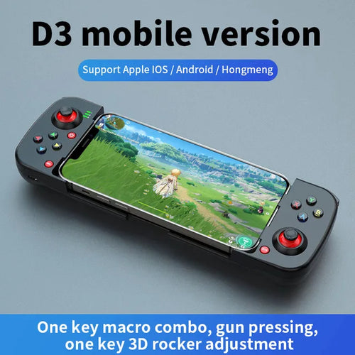 Gamepad For iPhone Android Cell Phone Control Bluetooth Controller