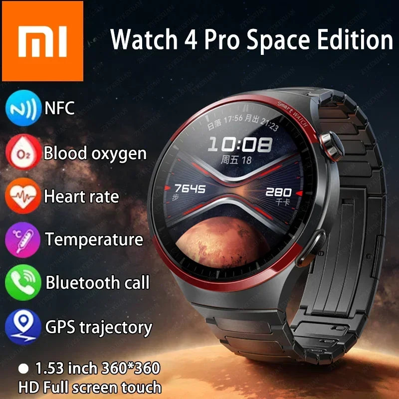 Xiaomi Watch 4 PRO Smart Watch For GT4 Pro AMOLED HD Screen Bluetooth