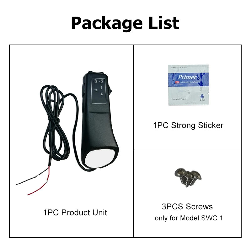 Universal Car Steering Wheel Buttons Multi-functional Remote