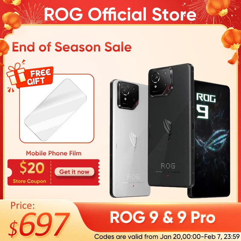 World Premiere ASUS ROG Phone 9 5G Smartphone Snapdragon 8 Elite