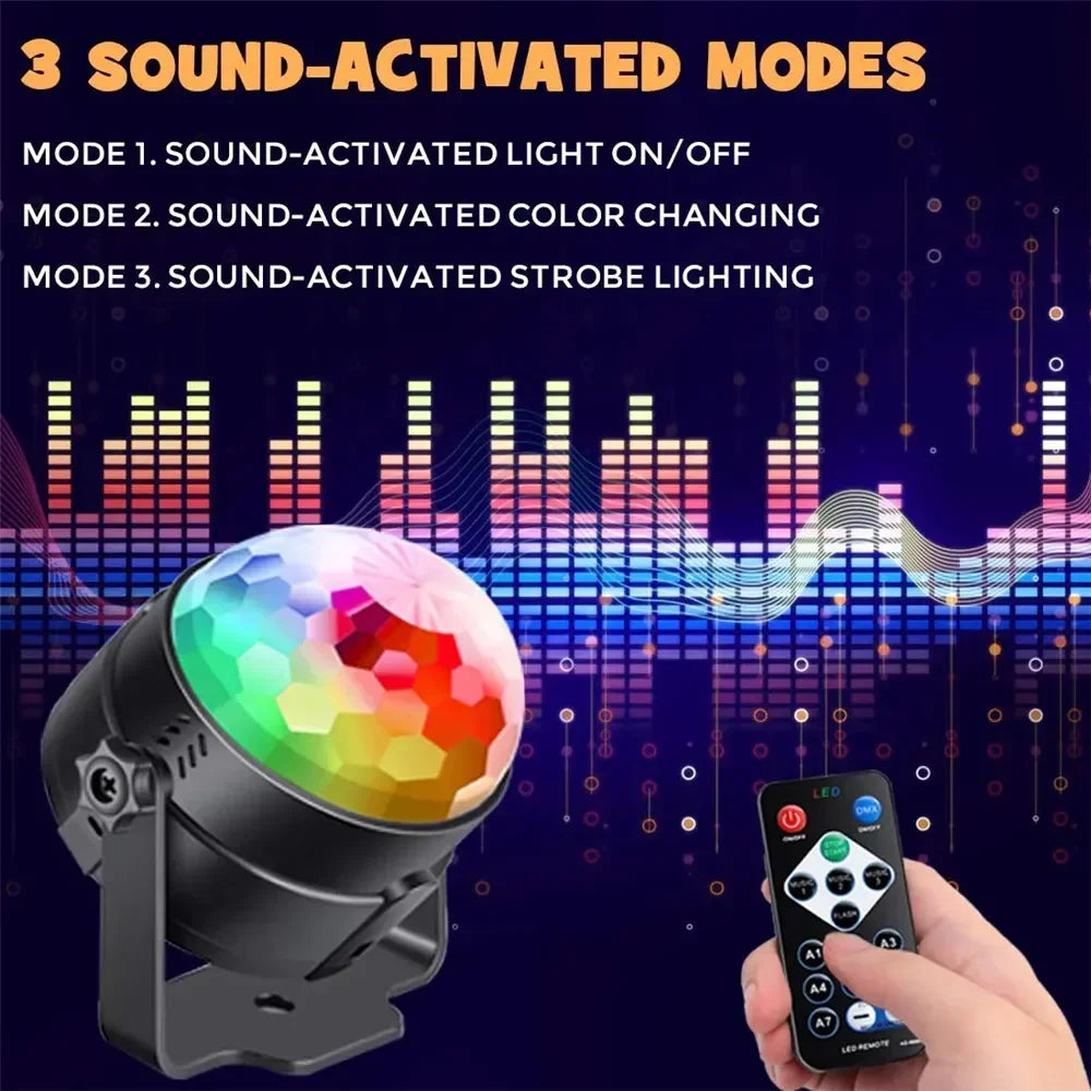 1-4Pcs Aalternating fFashing Light Stage Lamp with Remote Control EU