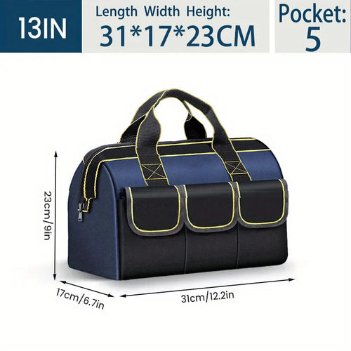 Multifunctional Tool Bag Large Capacity Oxford Canvas Waterproof Bag