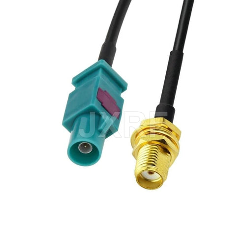 Fakra Z Male to SMA Male Vehicle Antenna Adapter Cable for Car Stereo