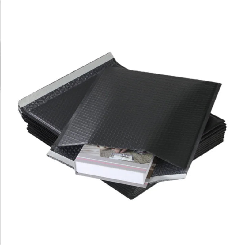 20 PCS/Lot Black Foam Envelope Bags Self Seal Mailers Padded Shipping