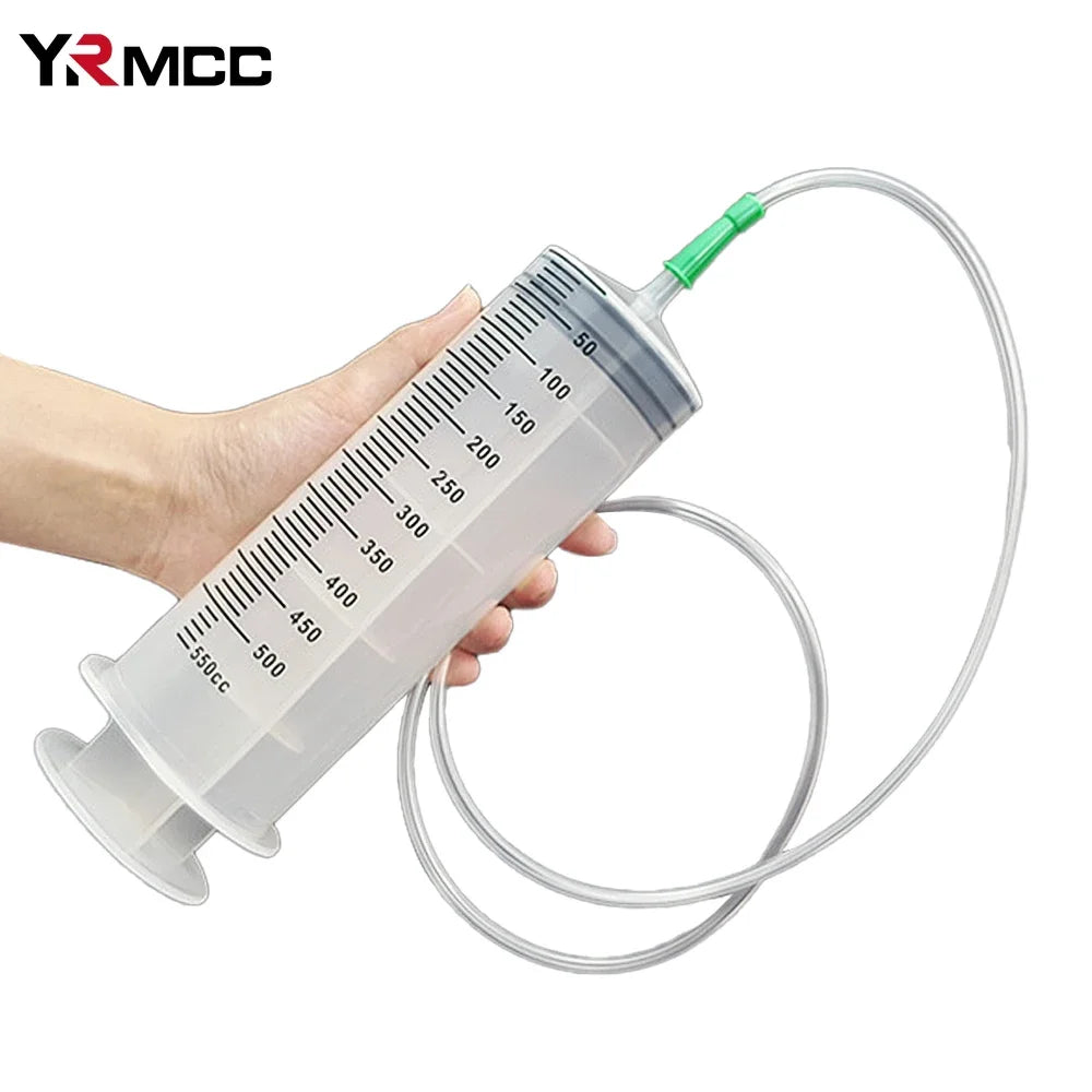 1 Set Car Oil Pump Extractor Oil Pump with Scale Reusable for