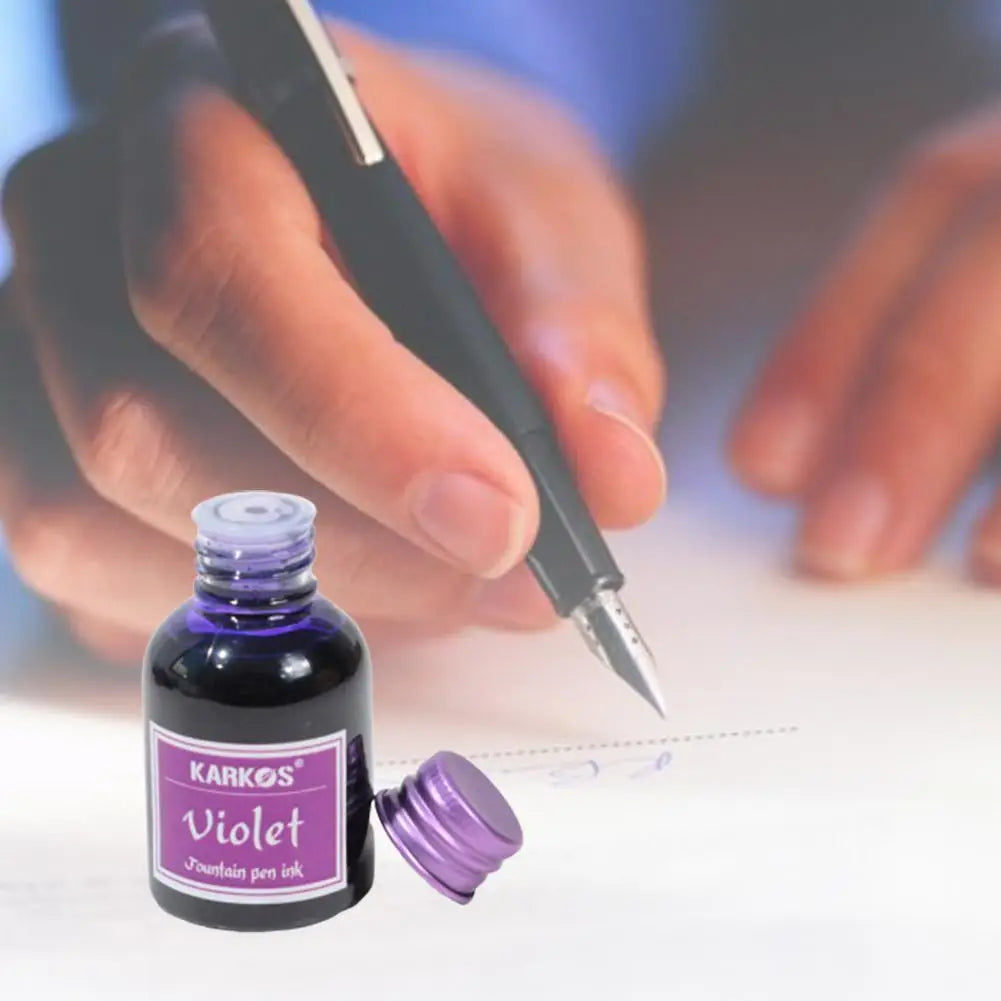1 Bottle Pure Colorful 20/30ml Fountain Pen Ink Refilling Ink