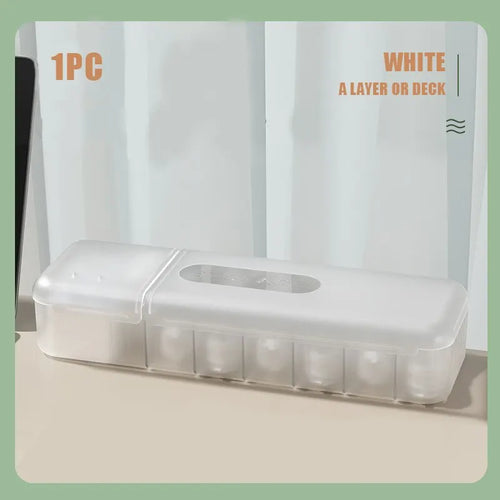 With 7 Compartments Organizer Charger Cord Storage Box Data Cable