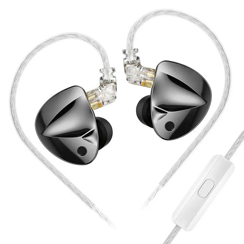 KZ D-Fi Earphones HIFI Bass Earbuds Monitor 4-Level Tuning Switch