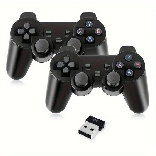 1PC/2 PCS 2.4Ghz Wireless Gamepad for Game Controller USB Joystick For