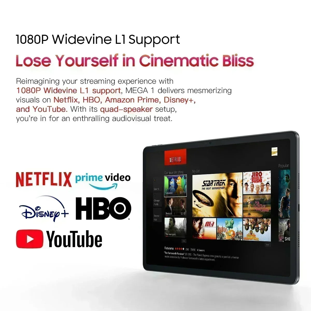 【World Premiere】Blackview MEGA 1 Tablet 11.5 inch 2.4K 120Hz Display