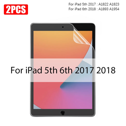 2PCS Paper Film Like For Ipad 10th Pro 13 11 M4 12.9 2024 Screen