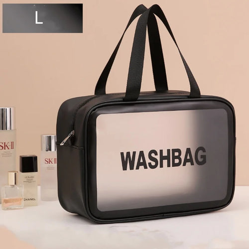 Portable Cosmetic Waterproof Bag Large Capacity Dust Proof Make Up