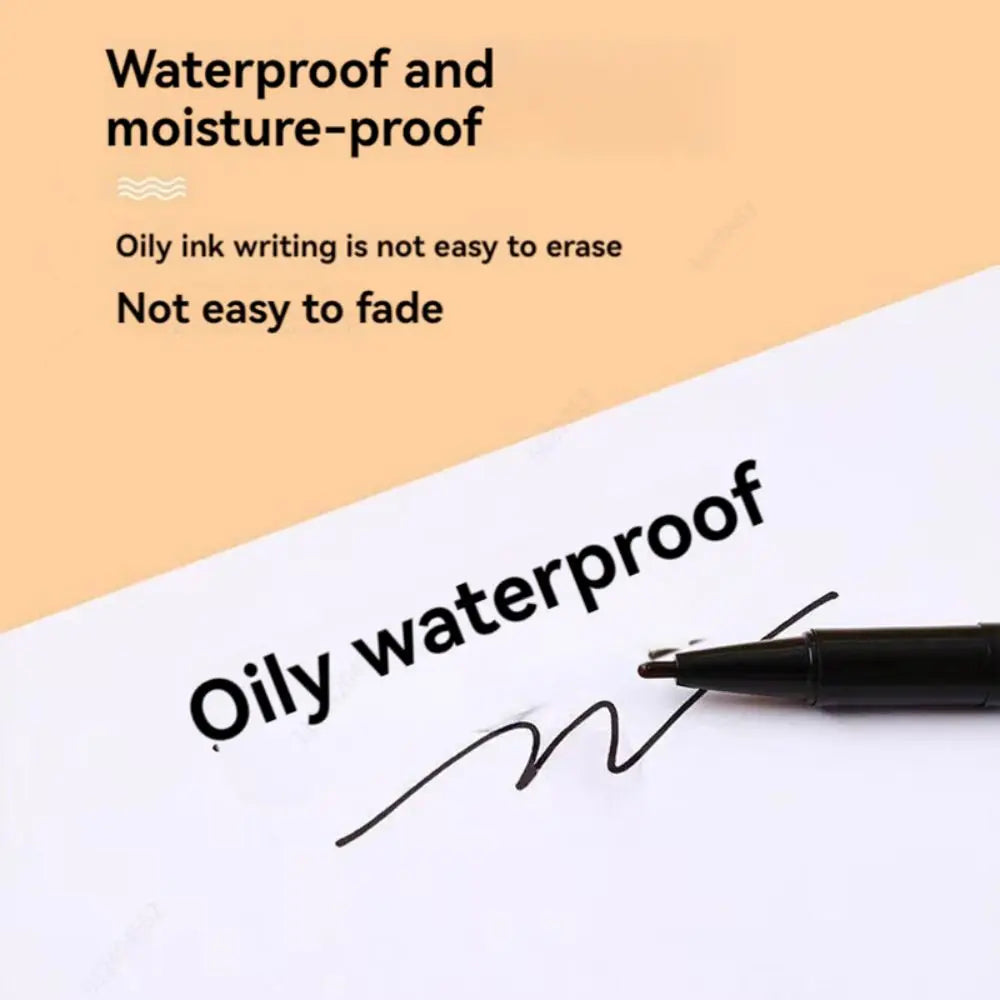 10 PCS Permanent Markers Pens Manga Waterproof Double Sided Colored