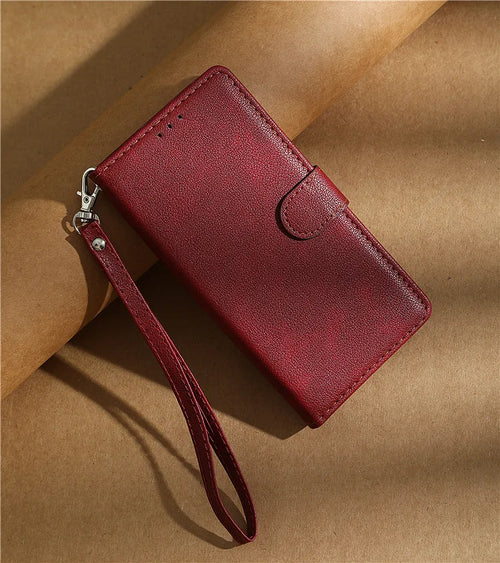 14C Leather Flip Case For Xiaomi Redmi 14C Phone Case Etui Redmi 14C