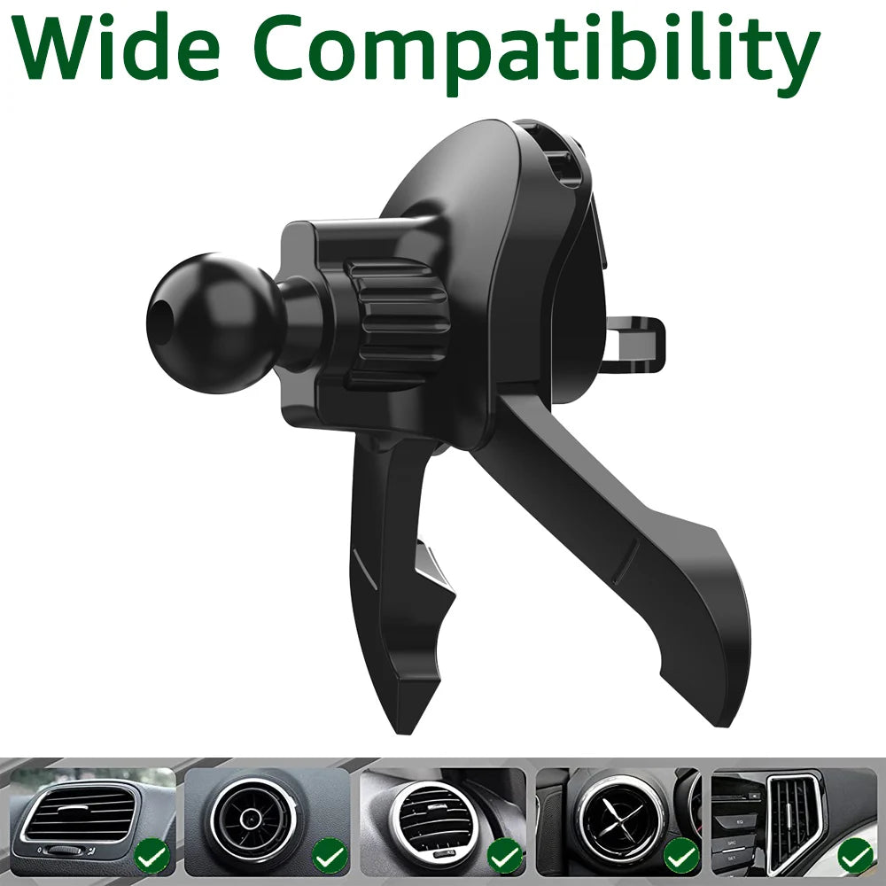 17mm Ball Head Car Air Vent Clip for Car Phone Holder Mount Universal