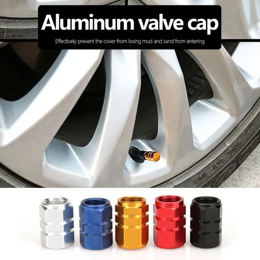 10pcs Car Wheel Tire Valve Caps Aluminum Tyre Rim Stem AirtightCovers