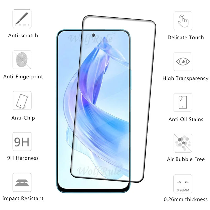 1/2/3/4pcs For Huawei Honor 90 Lite Glass Honor 90 Lite Tempered Glass