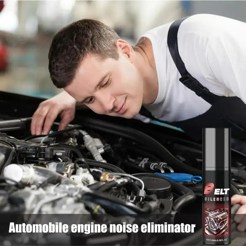 100ml Car Belt Dressing Spray Anti Age Automobile Engine Belt Silencer