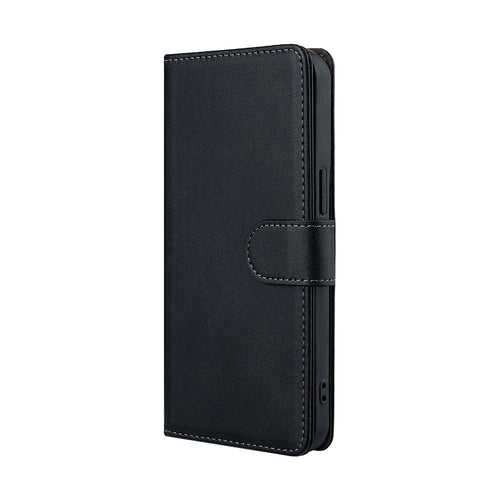 RFID Blocking Leather Flip Book Case For iPhone 16 Pro Max 16 15 Plus
