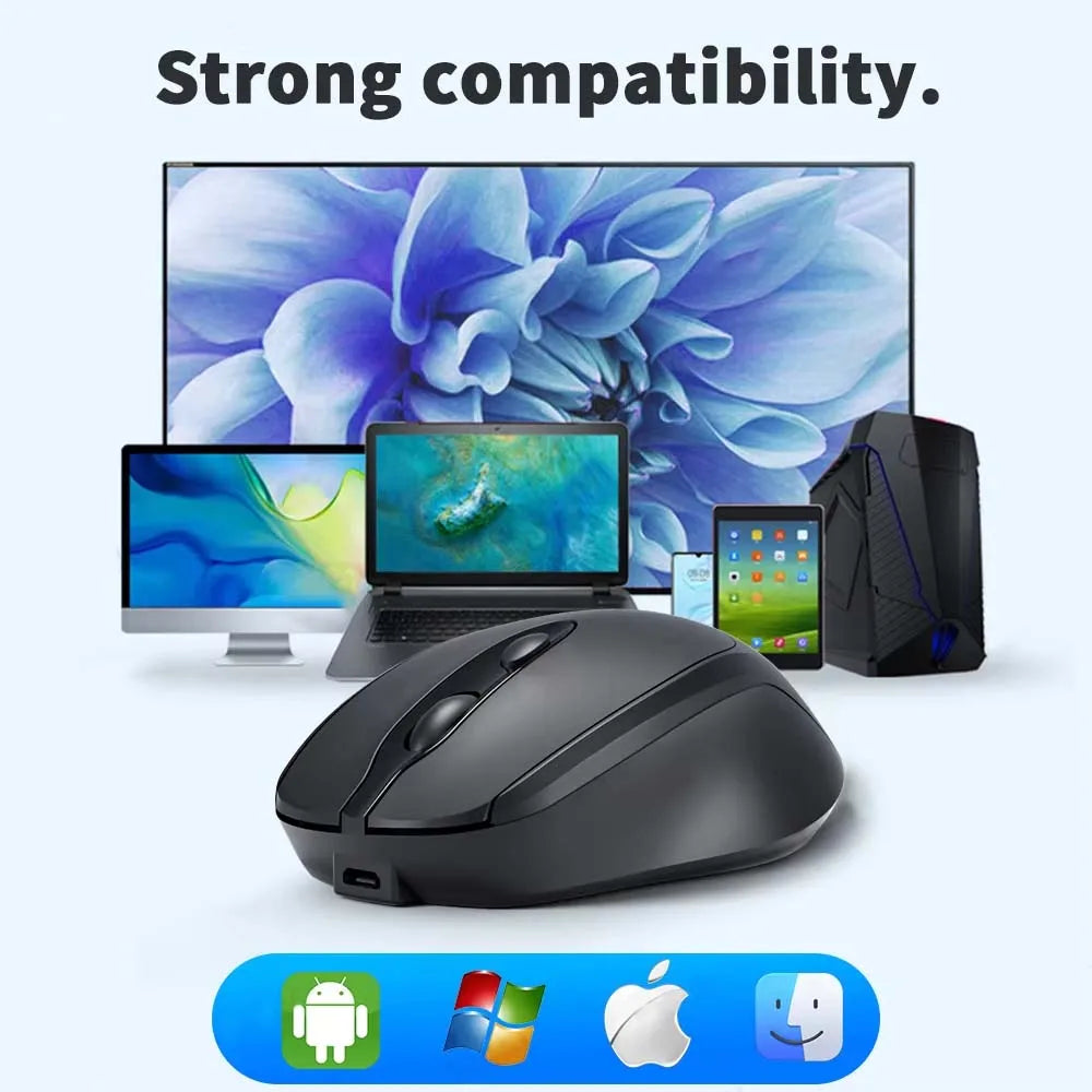 XIAOMI Wireless Bluetooth Mouse 1600 DPI Adjustable Rechargeable