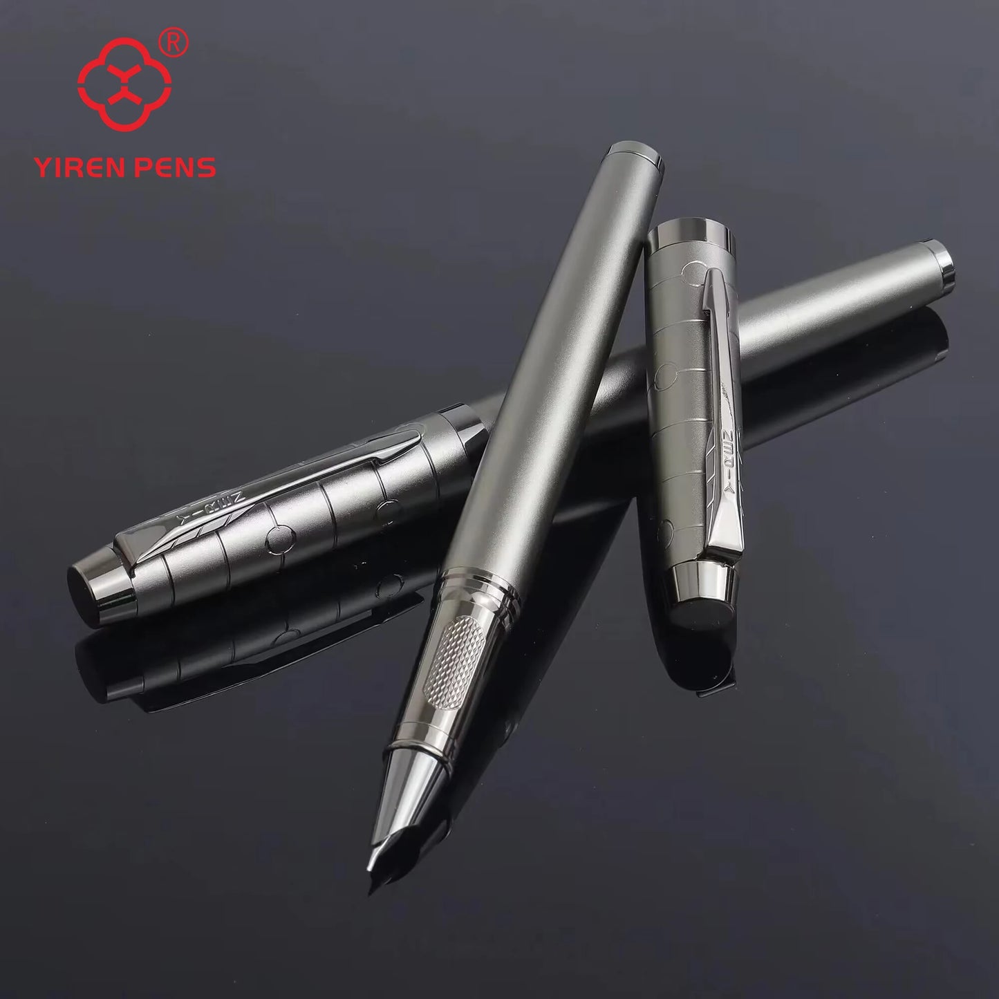 1 PC Fountain Pen, Stylish and Sturdy,Mechanical Feel,Metallic