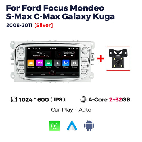 MEKEDE Android WIFI GPS Screen For Ford Focus 2 3 4 mk2 Kuga Mondeo