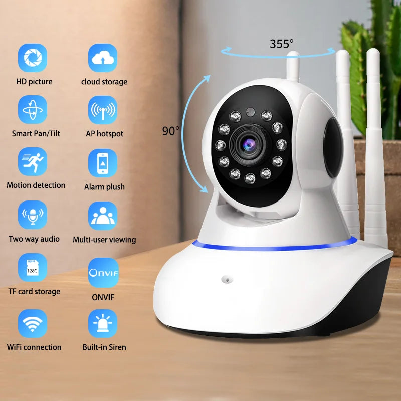 Yoosee WIFI IP Camera Smart Home Two Way Audio Pan Tilt 1080P Wireless
