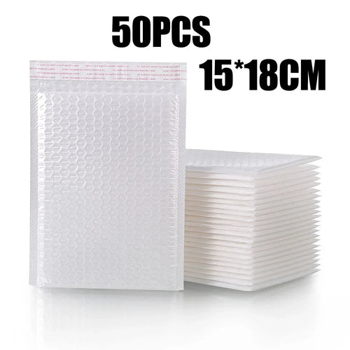10-100PCS Bubble Mailers Wholesale White Padded Envelope for Packaging