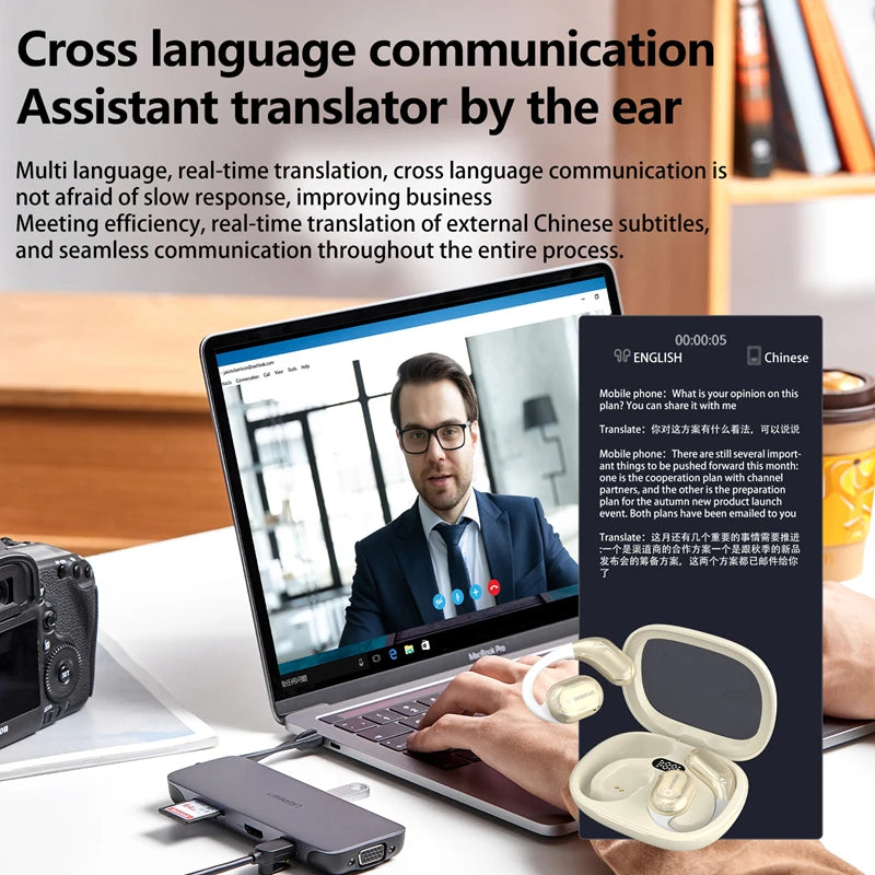 Xiaomi 144 Languages Real Time Translator Earbuds 4 Translation Mode