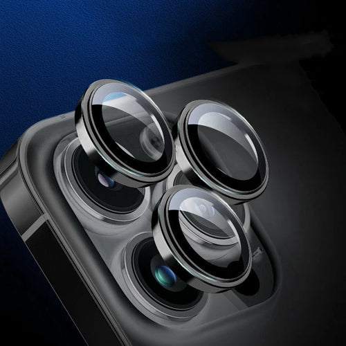 1 Set Metal Camera Protector for iPhone 15 16 Pro Max 14 Plus 13 Alloy