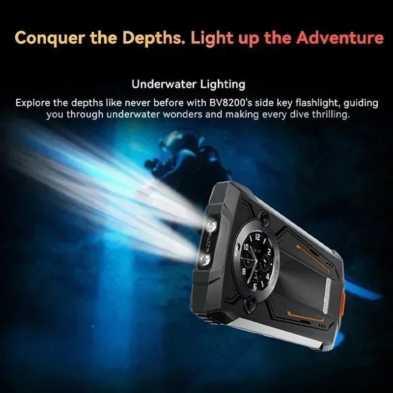 【World premiere】Blackview BV8200 Rugged phone 6.5" 2.4K 120Hz Display