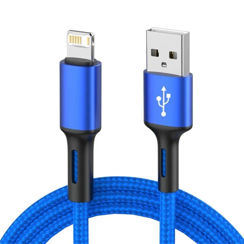 Quick Charge USB Cable For iPhone 12 13 14 11 Pro X Max 6 7 8 Plus 5