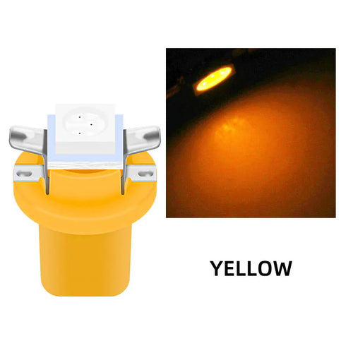 10Pcs T5 B8.5d LED 5050 SMD Led Bulb Car Interior Instrument Light