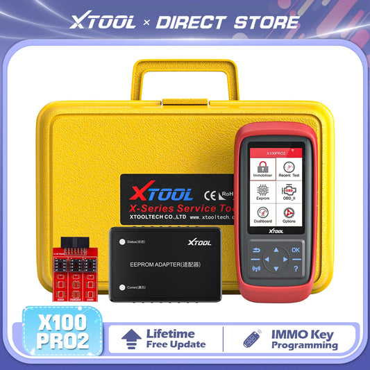 XTOOL X100Pro2 Professional Car Key Programming Tools With Eeprom