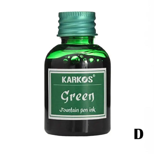 1 Bottle Pure Colorful 20/30ml Fountain Pen Ink Refilling Ink