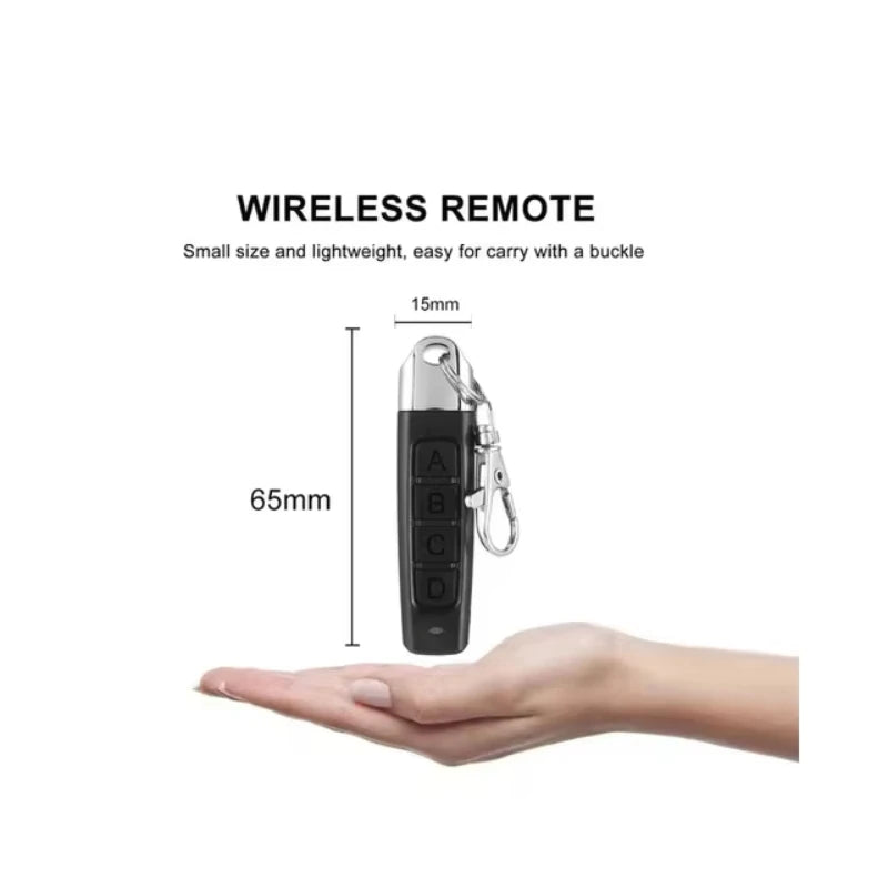 433MHz Auto Copy Remote Control Electric Garage Door Opener Remote