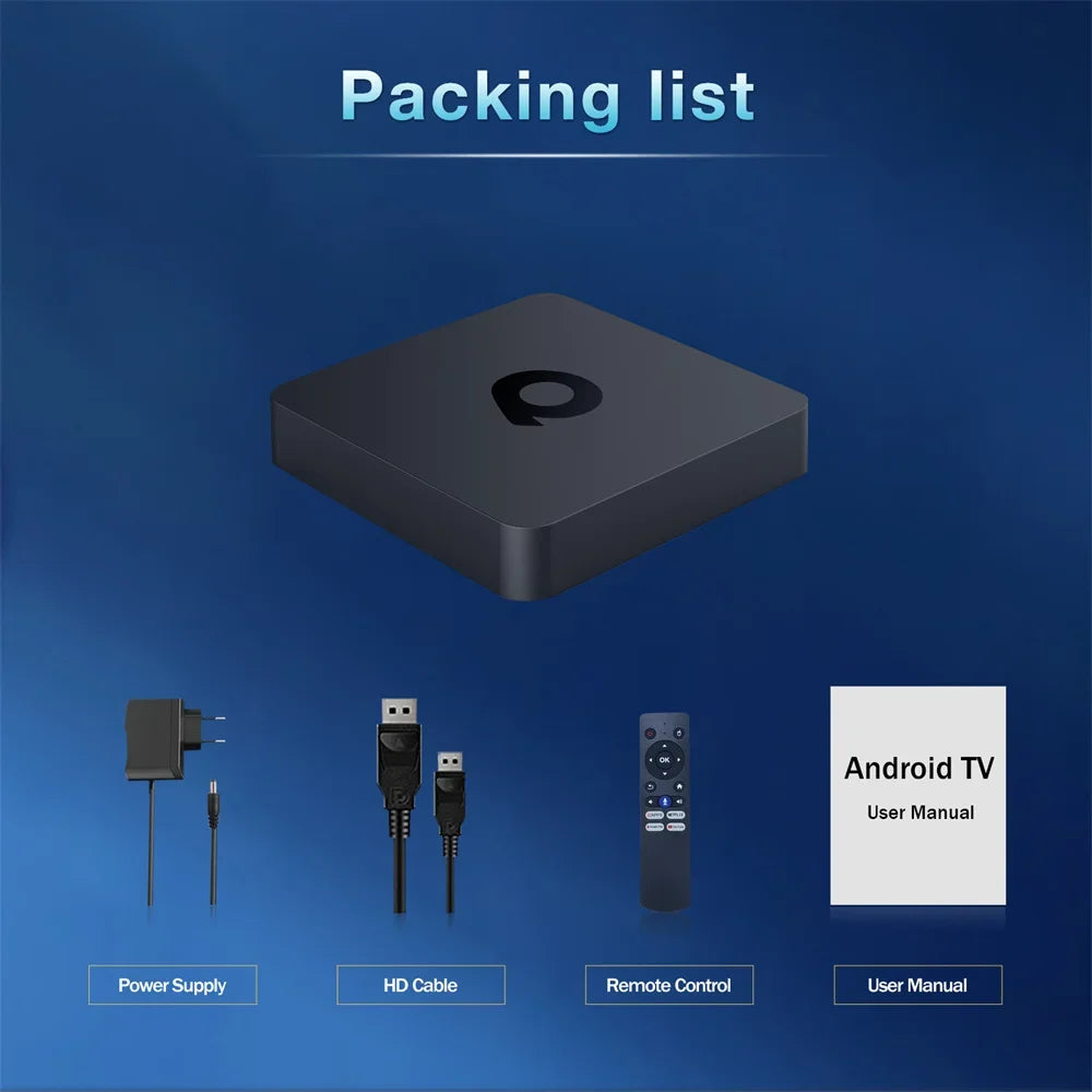Woopker ATV Q1 Smart TV Box Android 10 Allwinner H313 2GB 16GB
