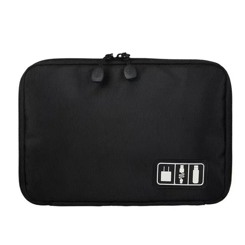 Cable Organizer Storage Bag System Kit Case USB Data Cable Earphone
