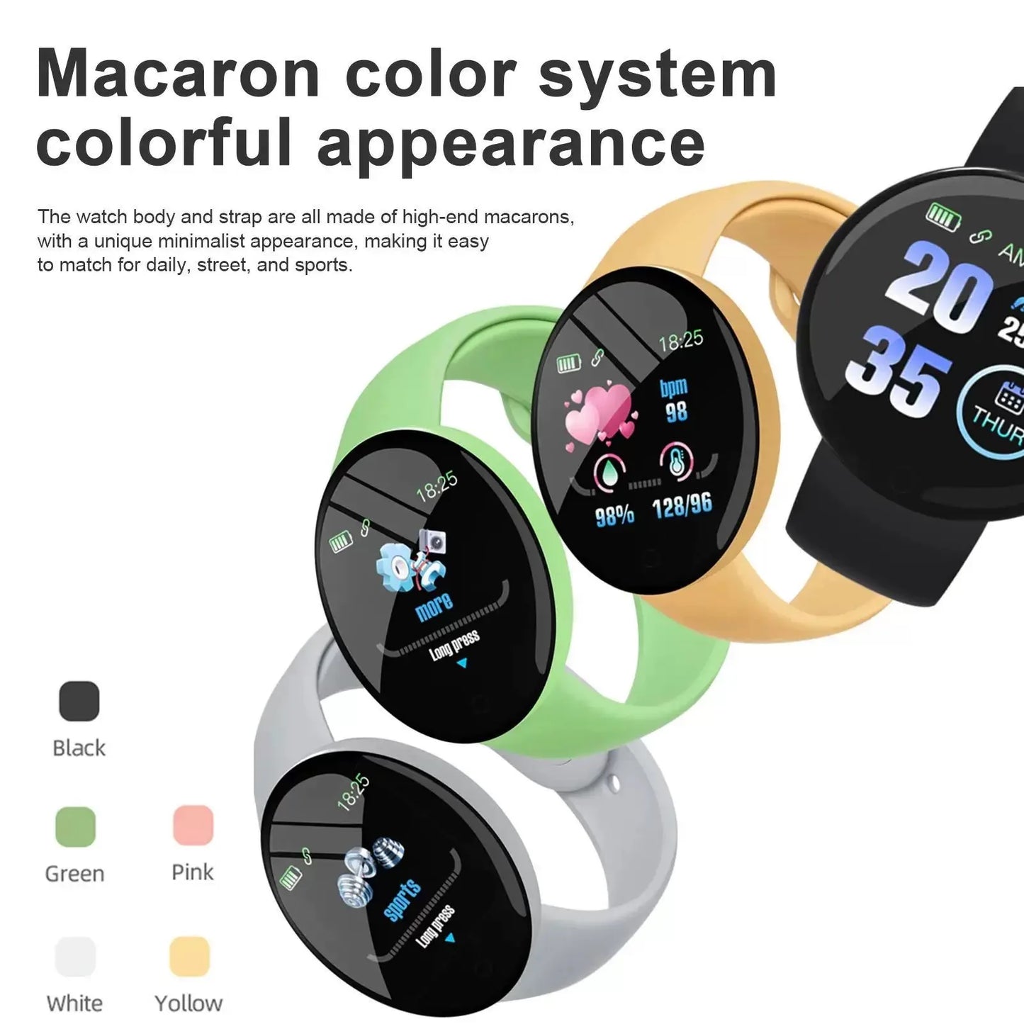Xiaomi New Smartwatch Circular Color Screen With Multiple Sports Modes