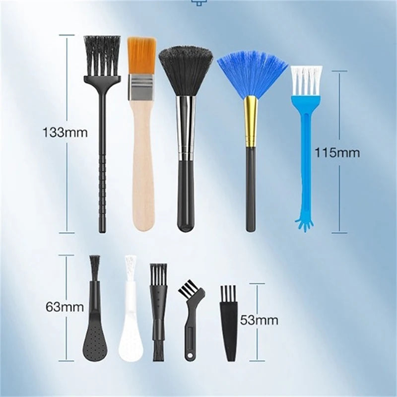 10 Pcs PC Laptop Keyboard Cleaning Brush Kit Small Tools Car Phone